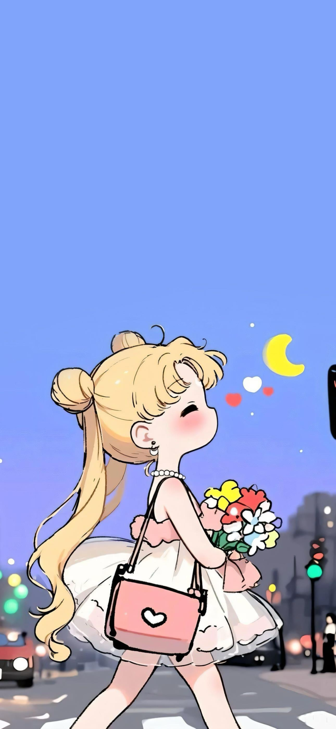 可爱美少女战士插画壁纸