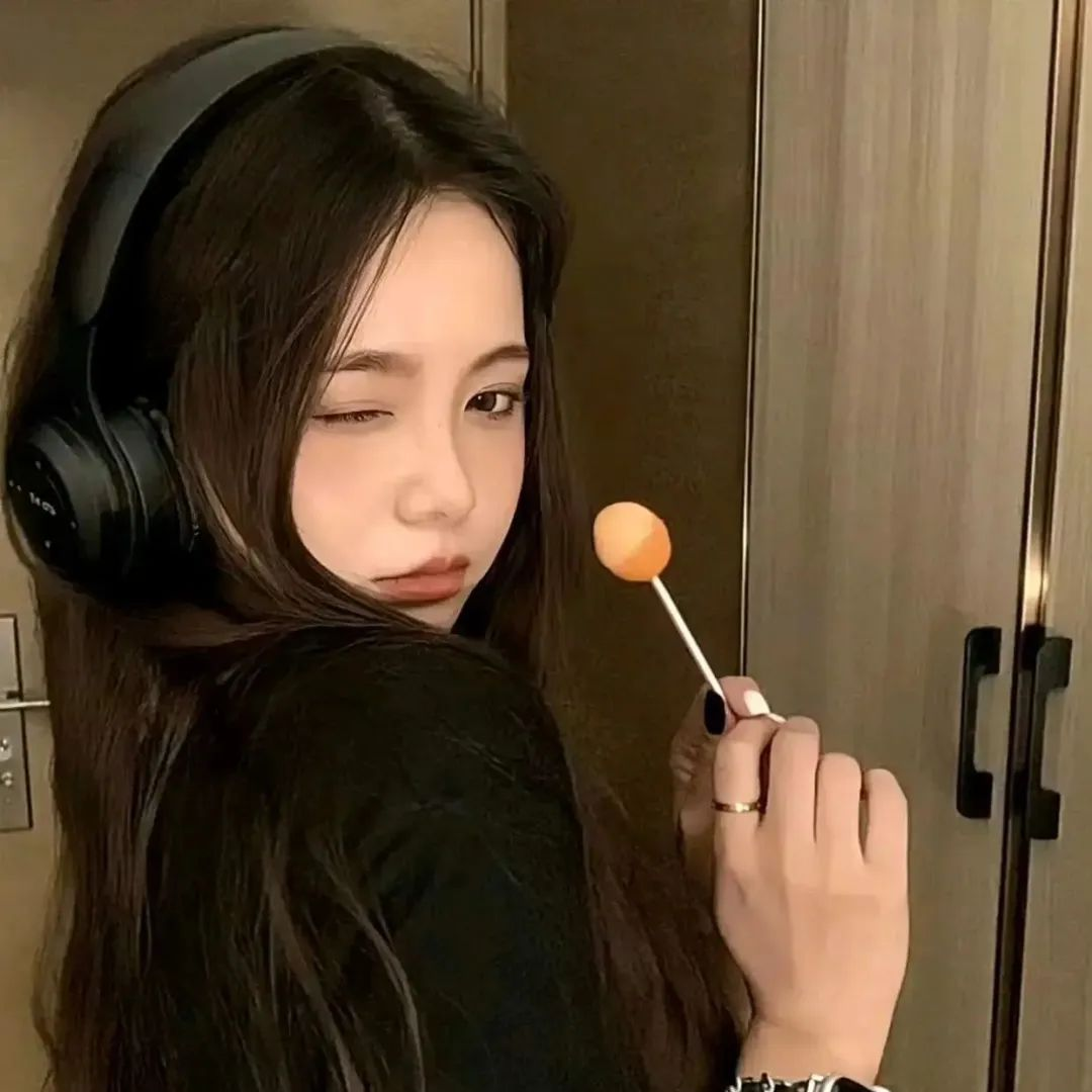 棒棒糖小众女生头像