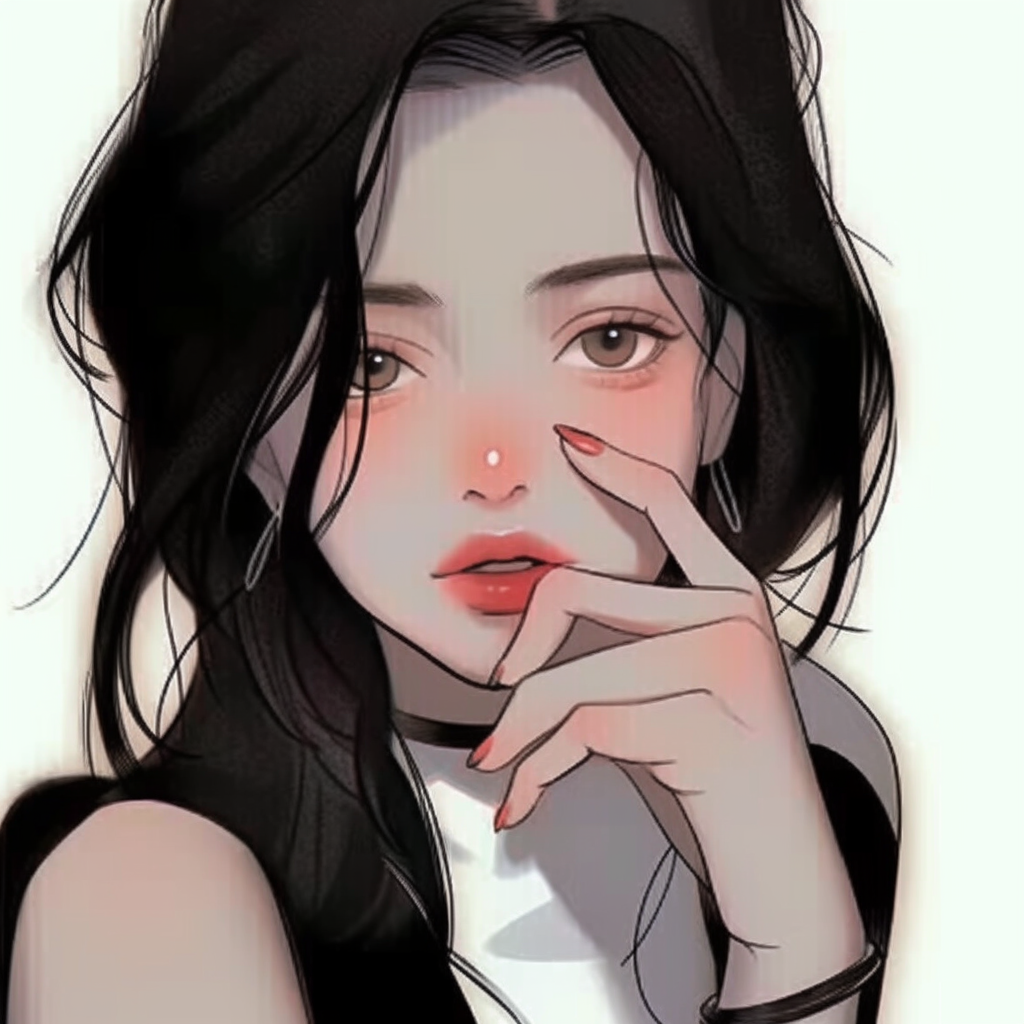 高冷动漫头像女
