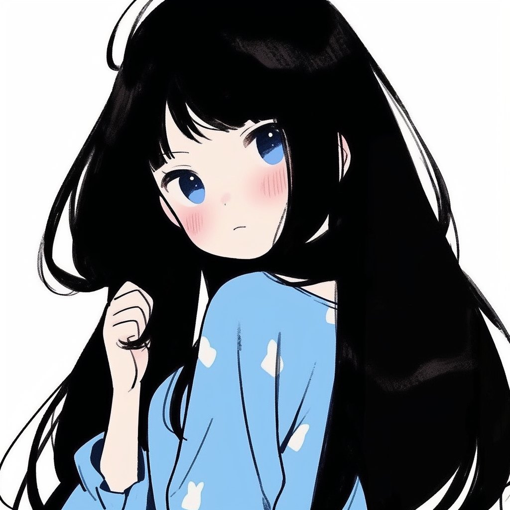 呆萌动漫头像女