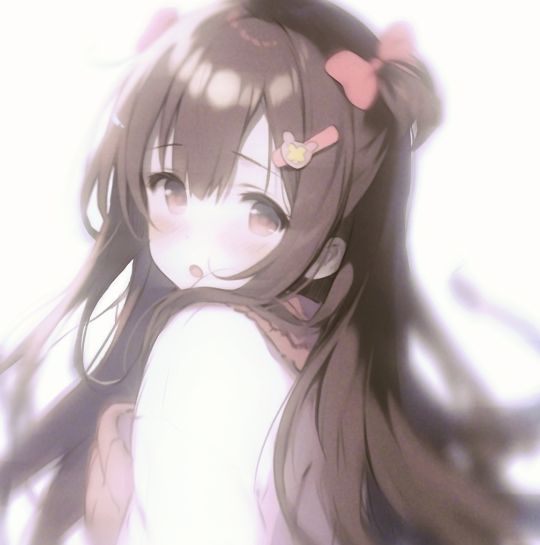 朦胧感动漫头像女