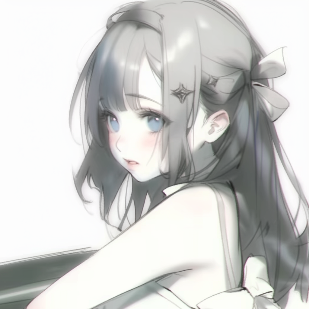 朦胧感动漫头像女