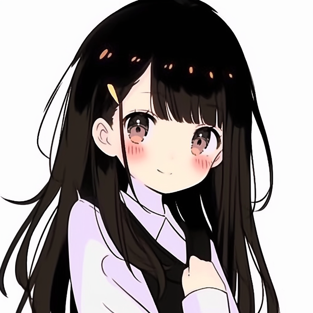呆萌动漫头像女