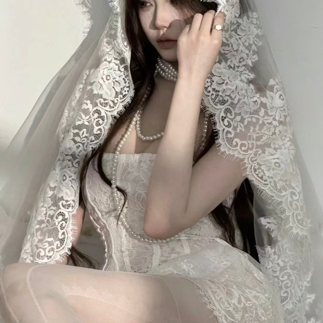 婚纱温柔女生头像