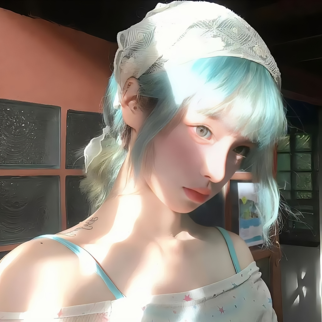 光感女生头像
