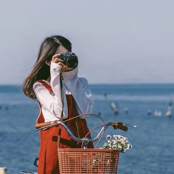 小清新女生头像海边头像不露脸女生头像