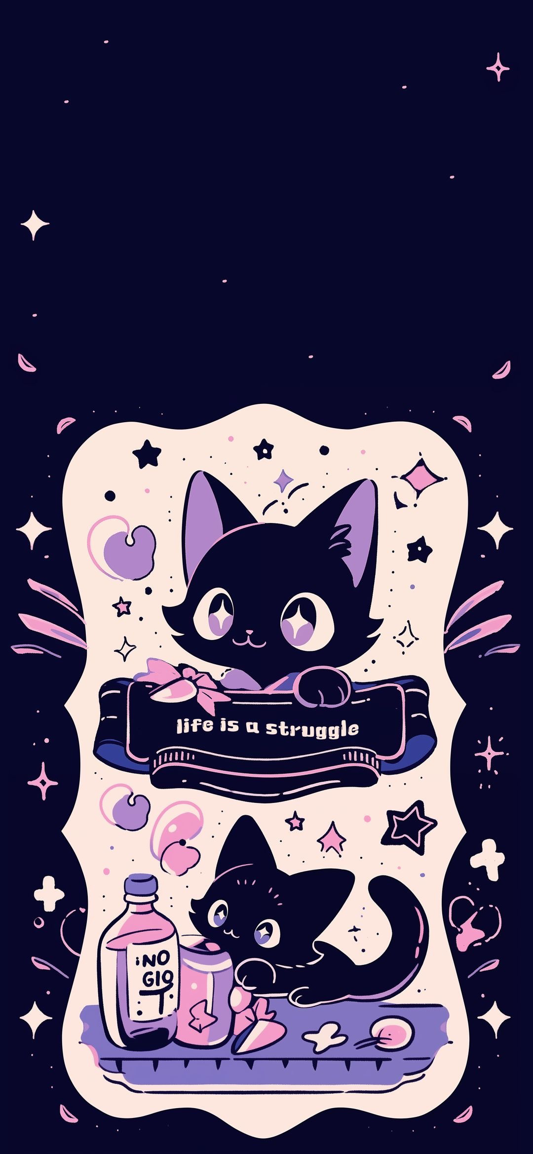 可爱猫咪卡通壁纸套图