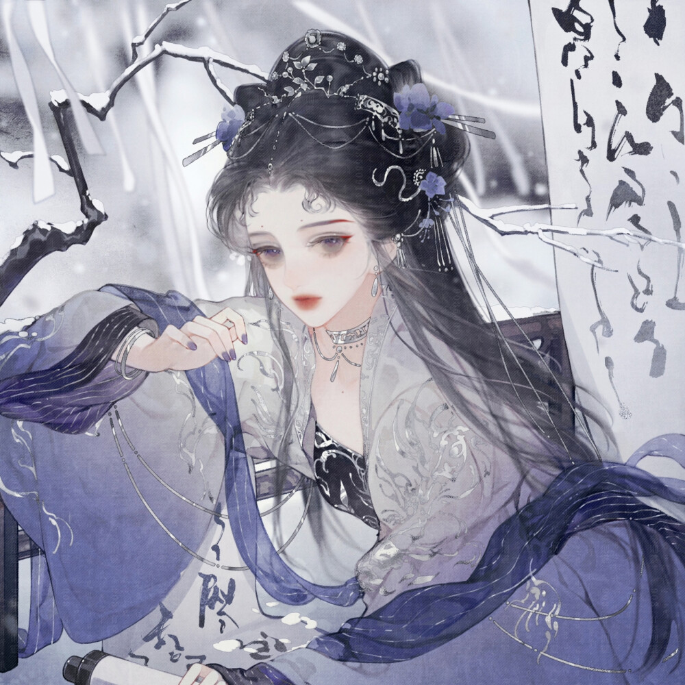 四人闺蜜头像动漫闺蜜古风闺蜜