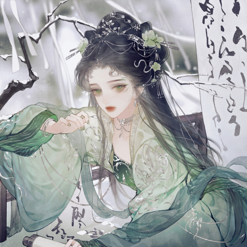 四人闺蜜头像动漫闺蜜古风闺蜜