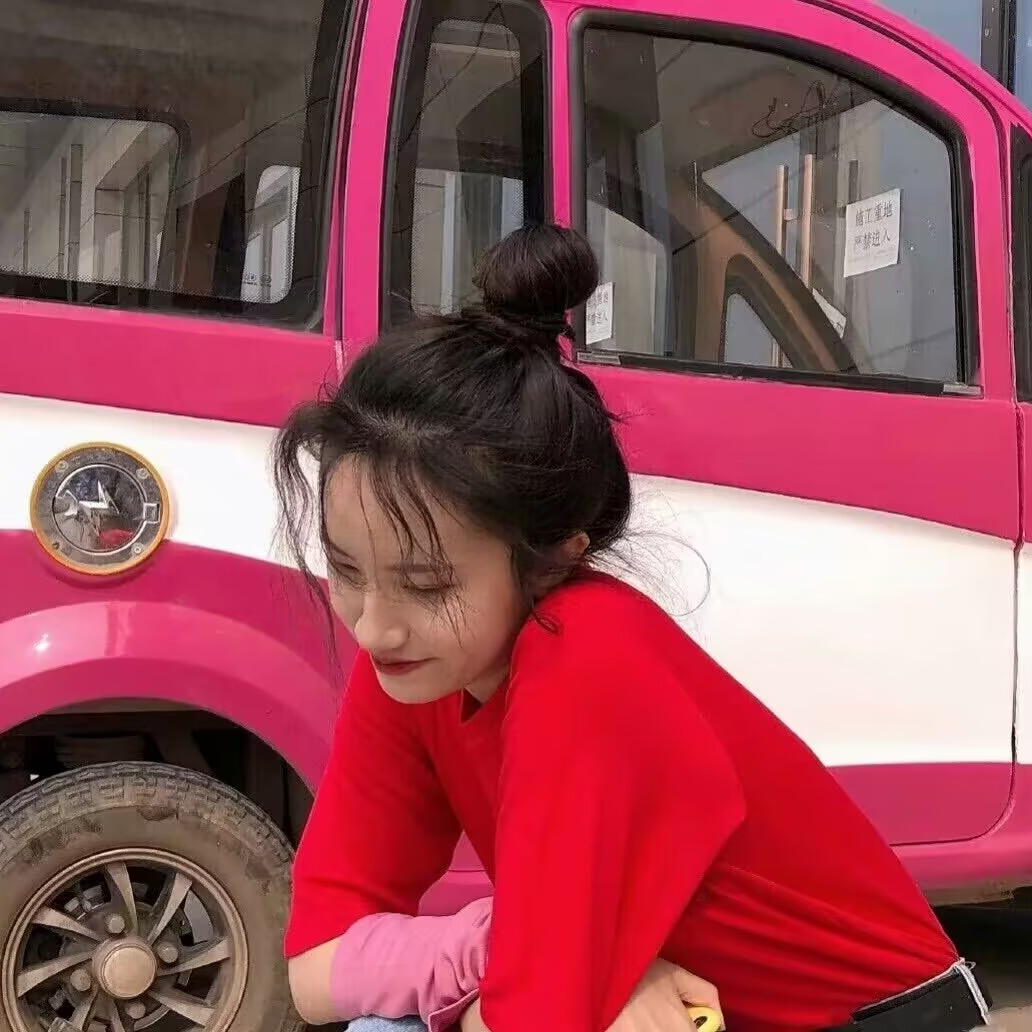 侧脸女生头像