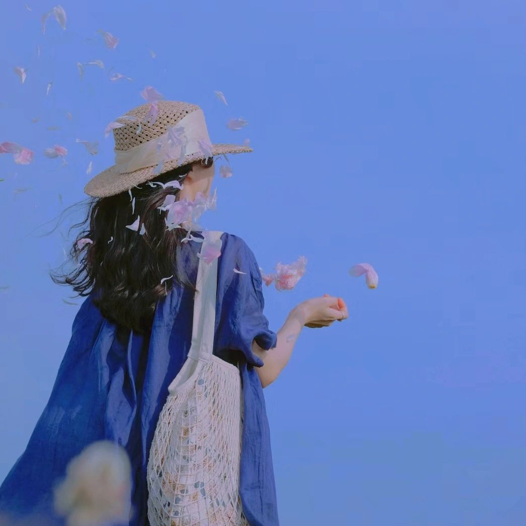 氛围感不露脸女生头像