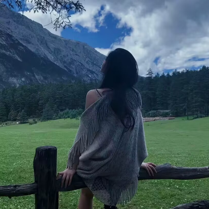小清新不露脸女生头像