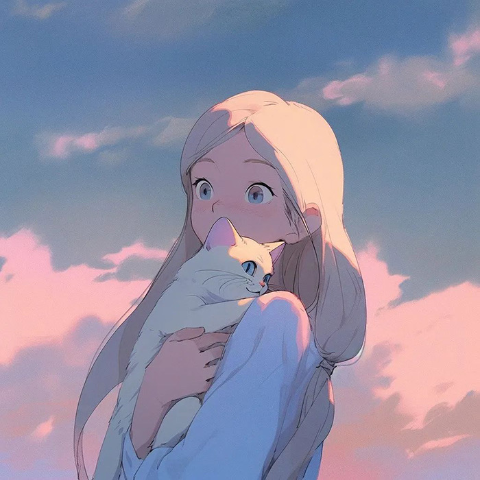 动漫头像女
