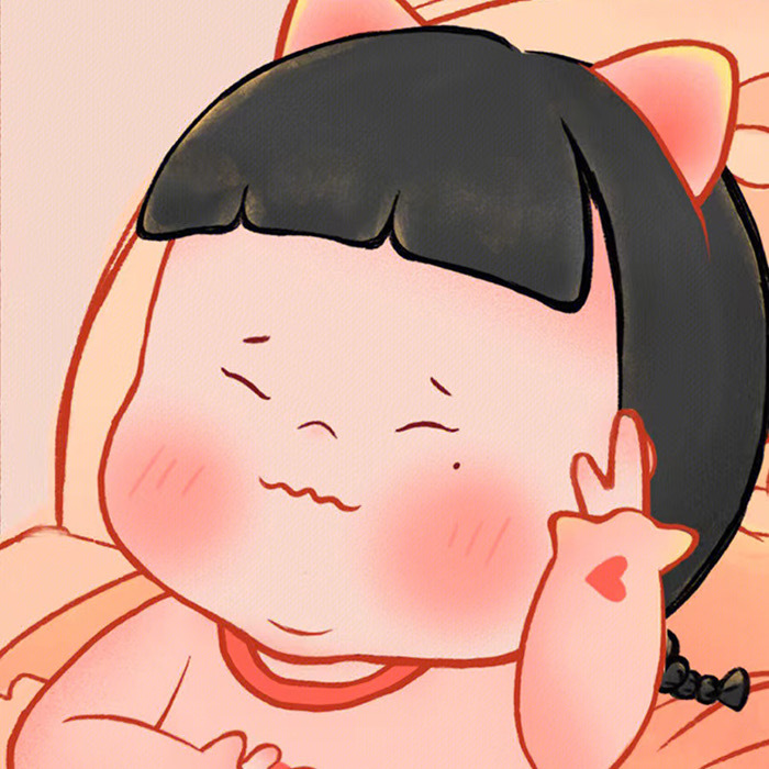 呆萌动漫头像女