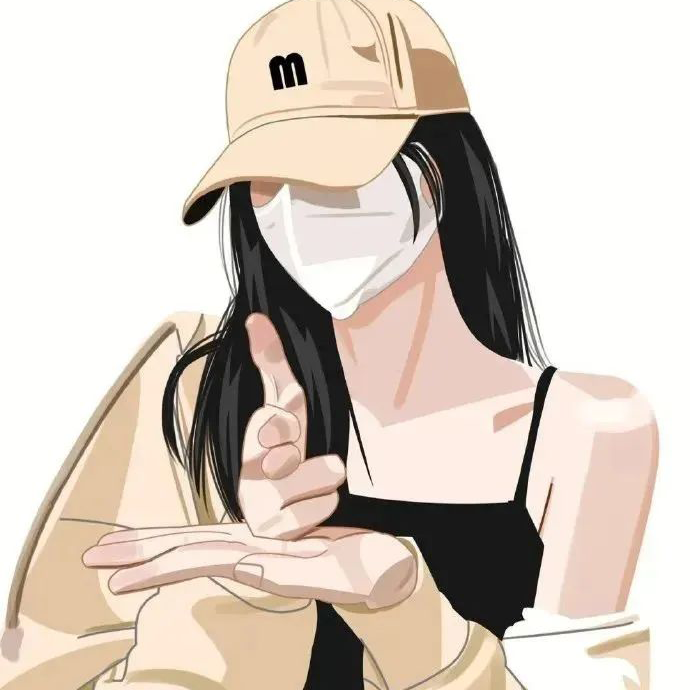 手绘动漫情侣头像