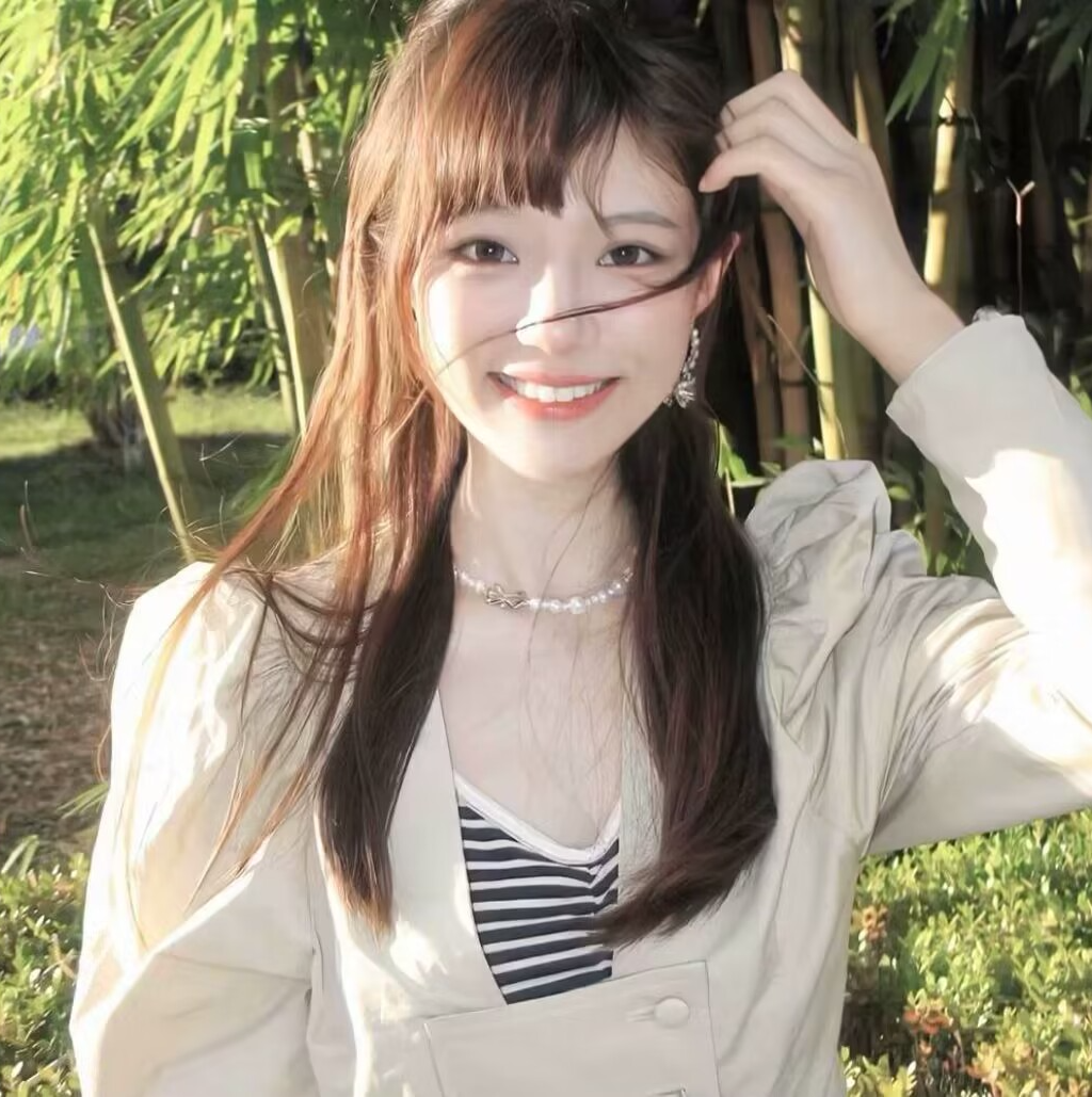 甜美爱笑女生头像