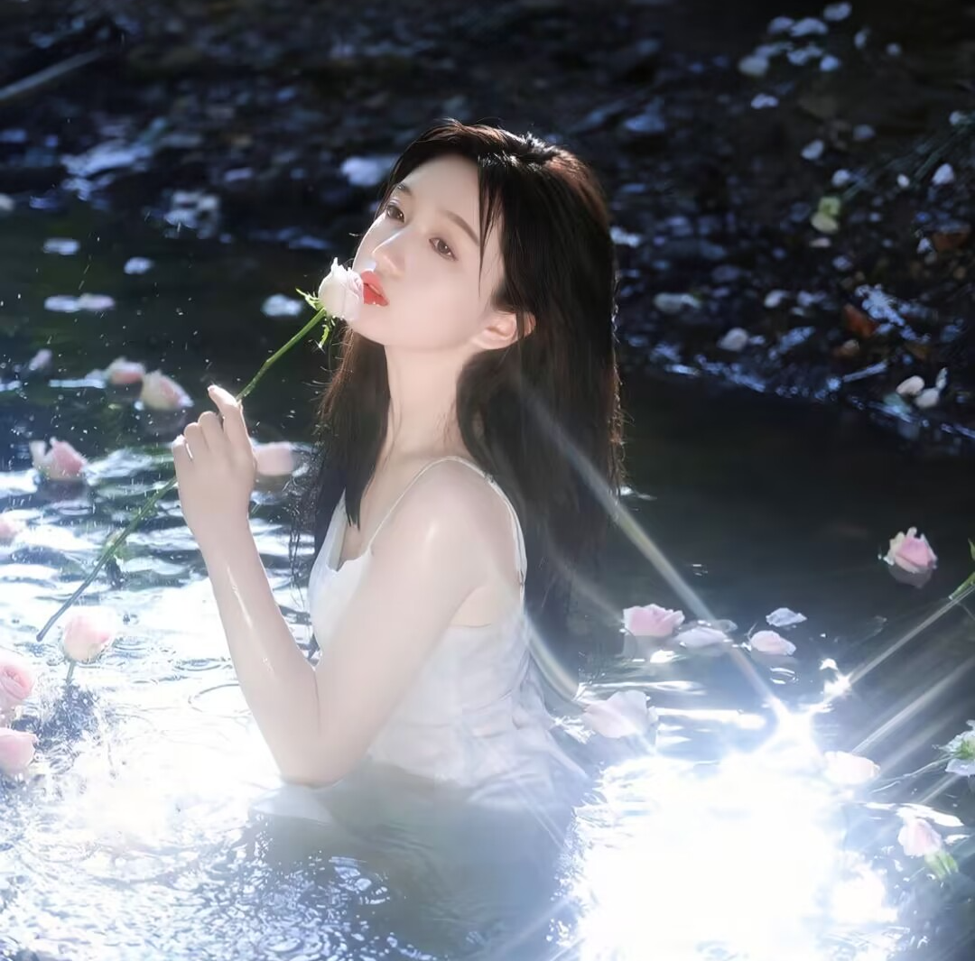 氛围感鲜花女生头像