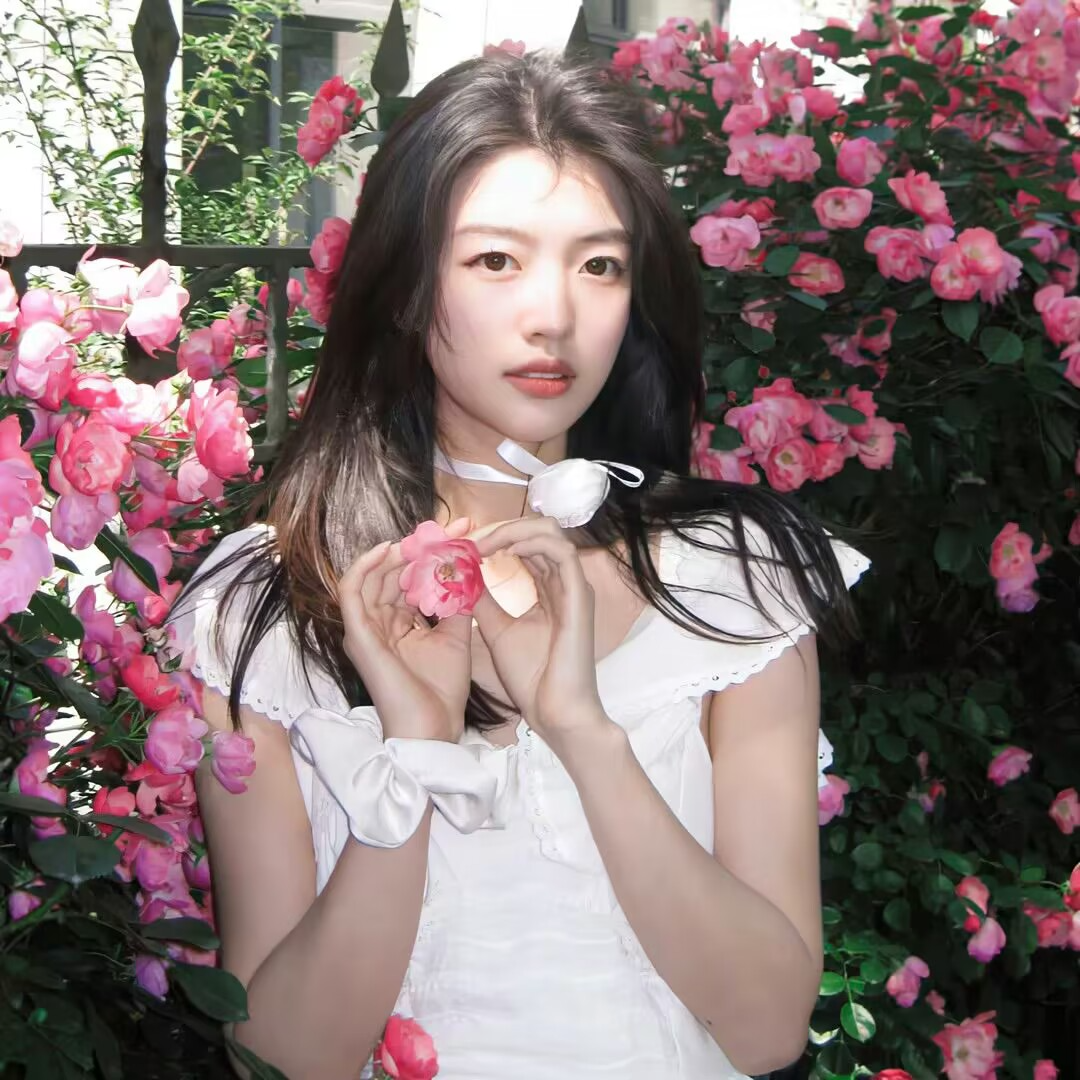 鲜花女生头像