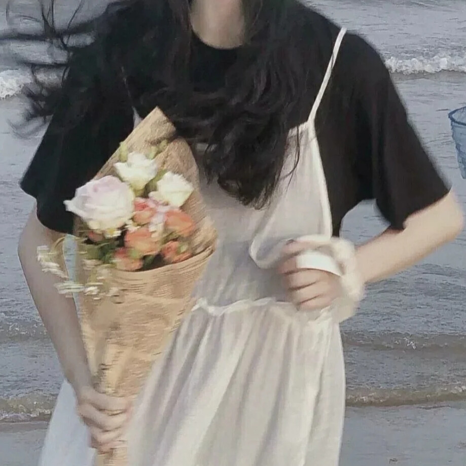 不露脸鲜花女生头像
