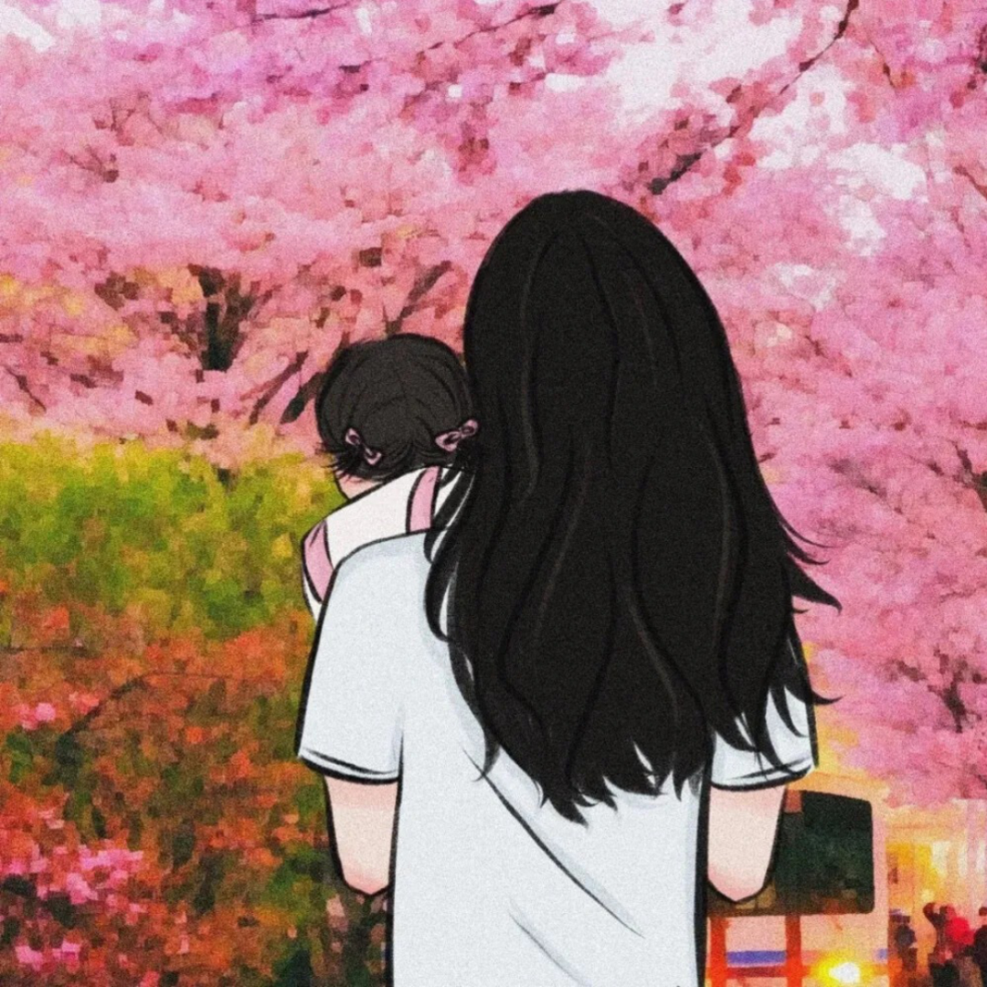 亲子动漫情侣头像