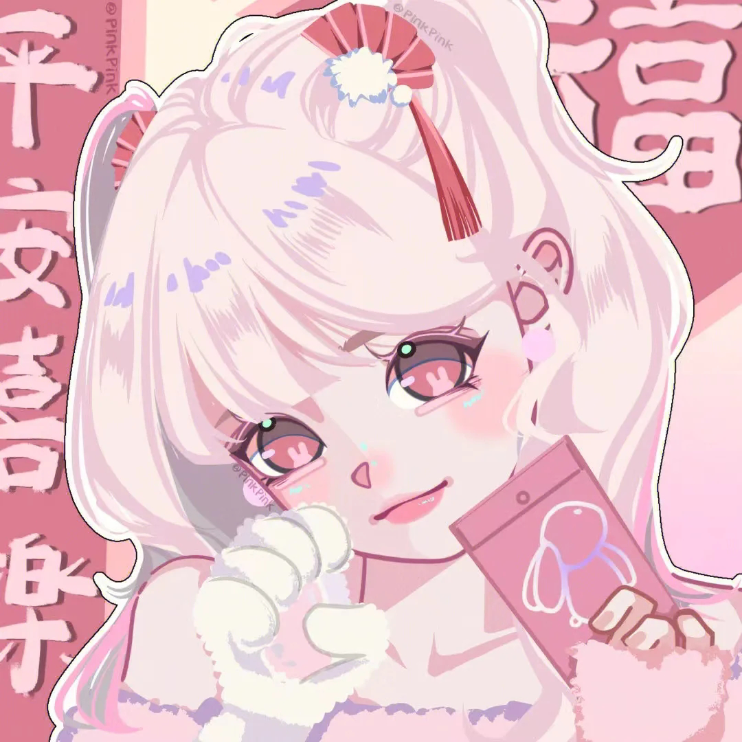 手绘动漫头像女