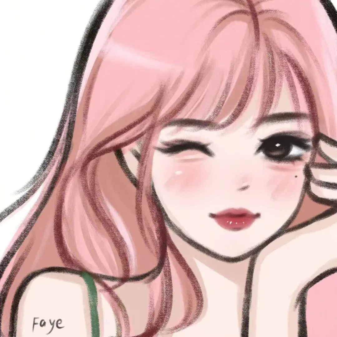 手绘动漫头像女