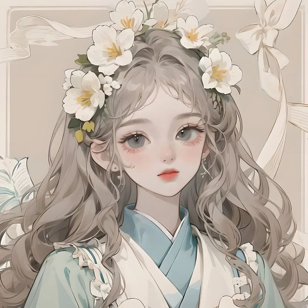 文艺二人闺蜜头像动漫闺蜜头像