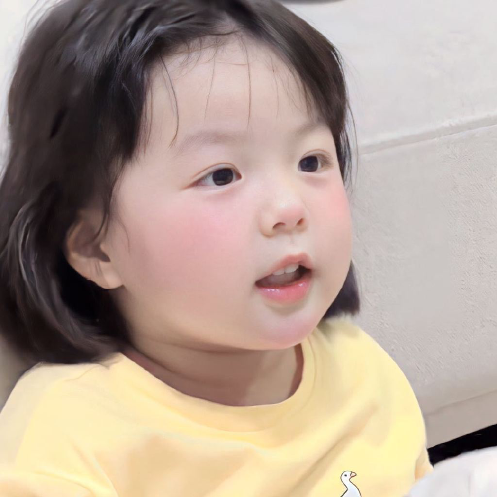 丸子妹小女孩萌娃头像