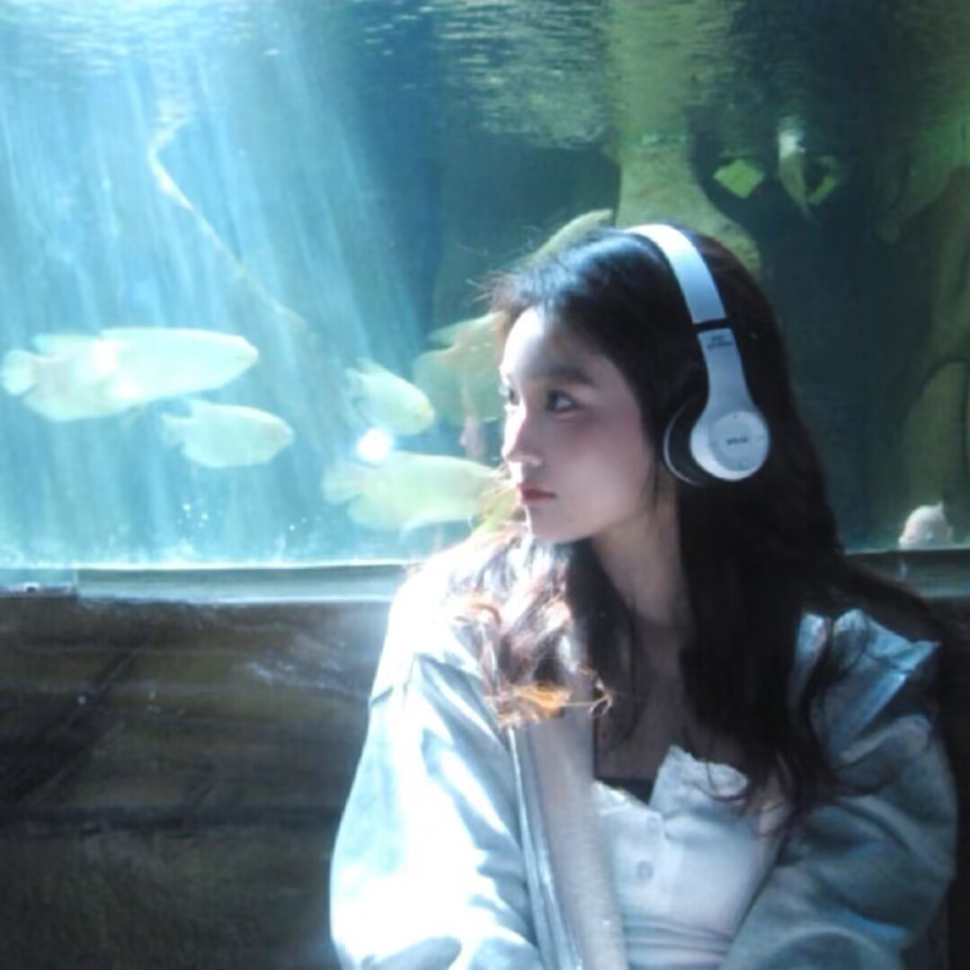 氛围感侧脸女生头像