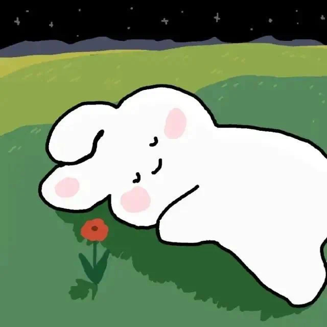 可爱小清新兔子卡通头像