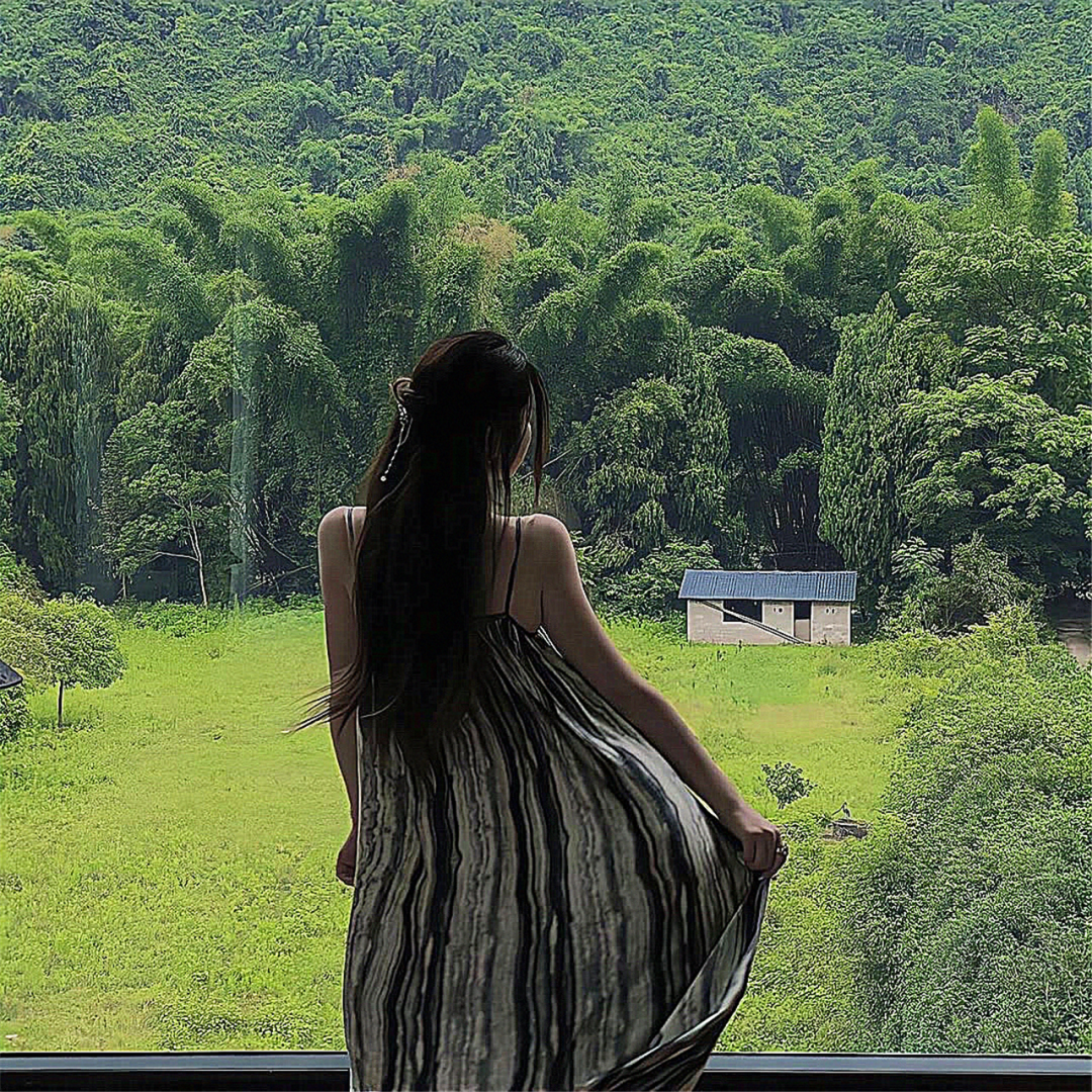 小清新不露脸女生头像