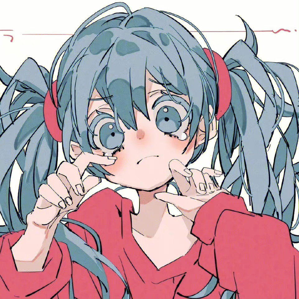双马尾动漫头像女
