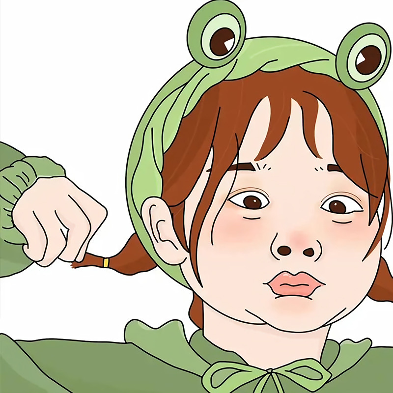 沙雕搞怪卡通二人闺蜜头像动漫闺蜜头像