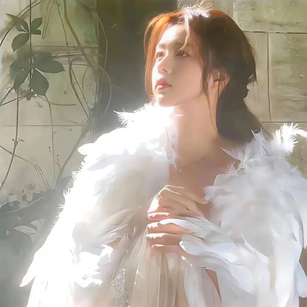 氛围感光感女生头像
