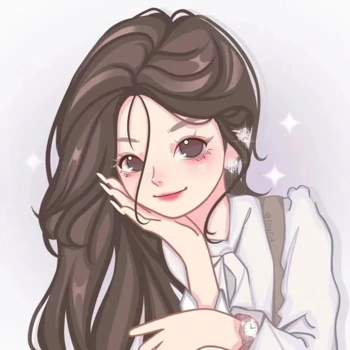 手绘动漫头像女