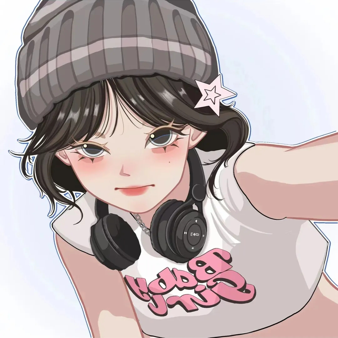 手绘动漫头像女
