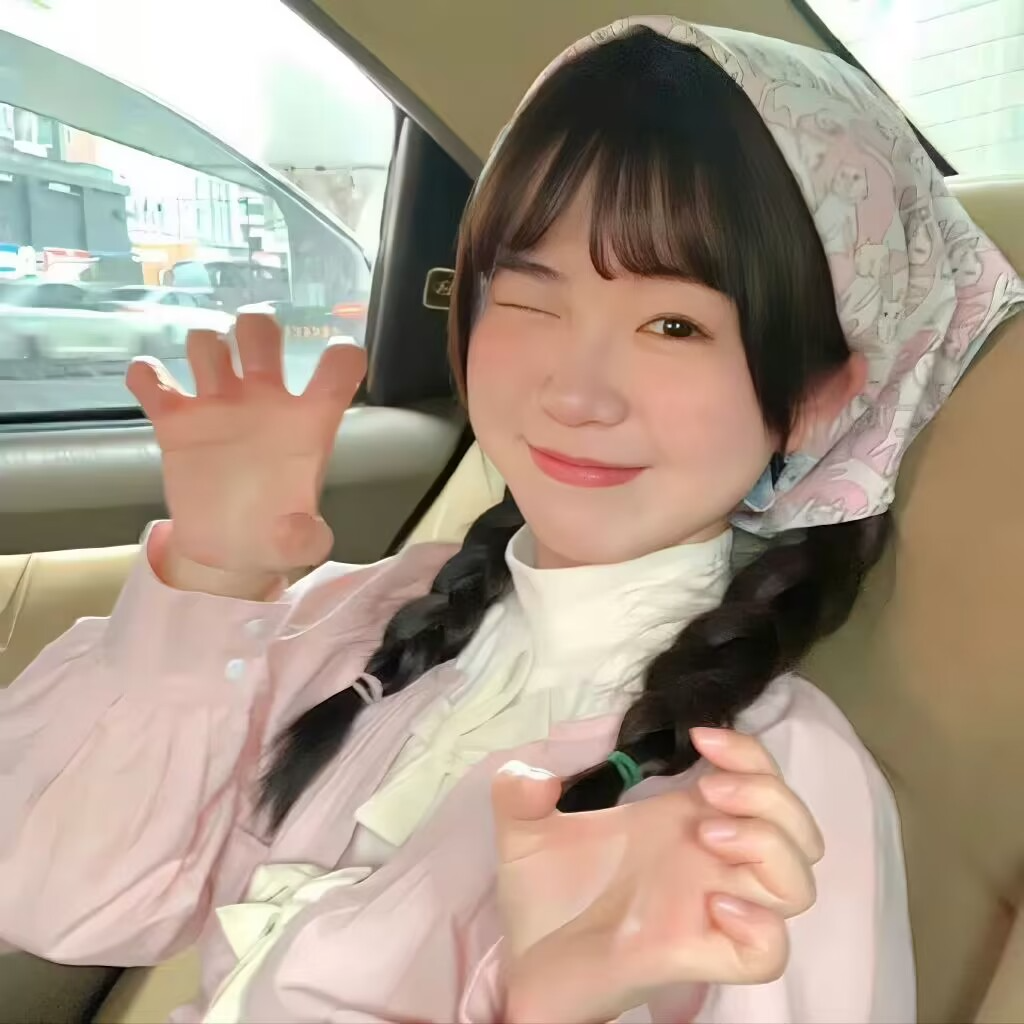 甜妹爱笑女生头像