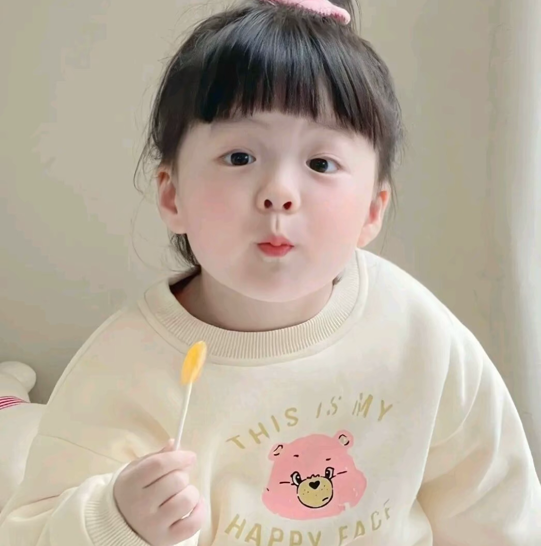 萌娃 萌娃头像 丸子妹 丸子妹头像 小女孩 小女孩头像