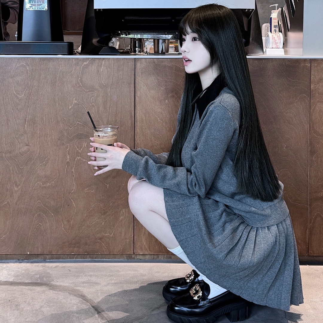 小众侧脸女生头像