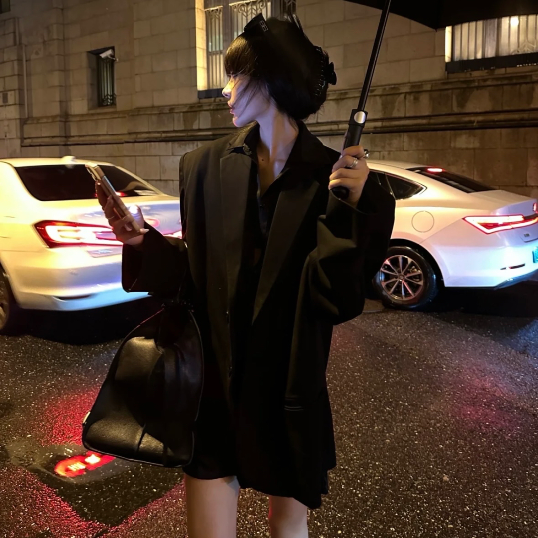 气质侧脸女生头像