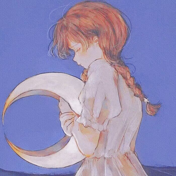 动漫头像  动漫女 动漫女头  动漫头像女 孤独感 孤独感头像