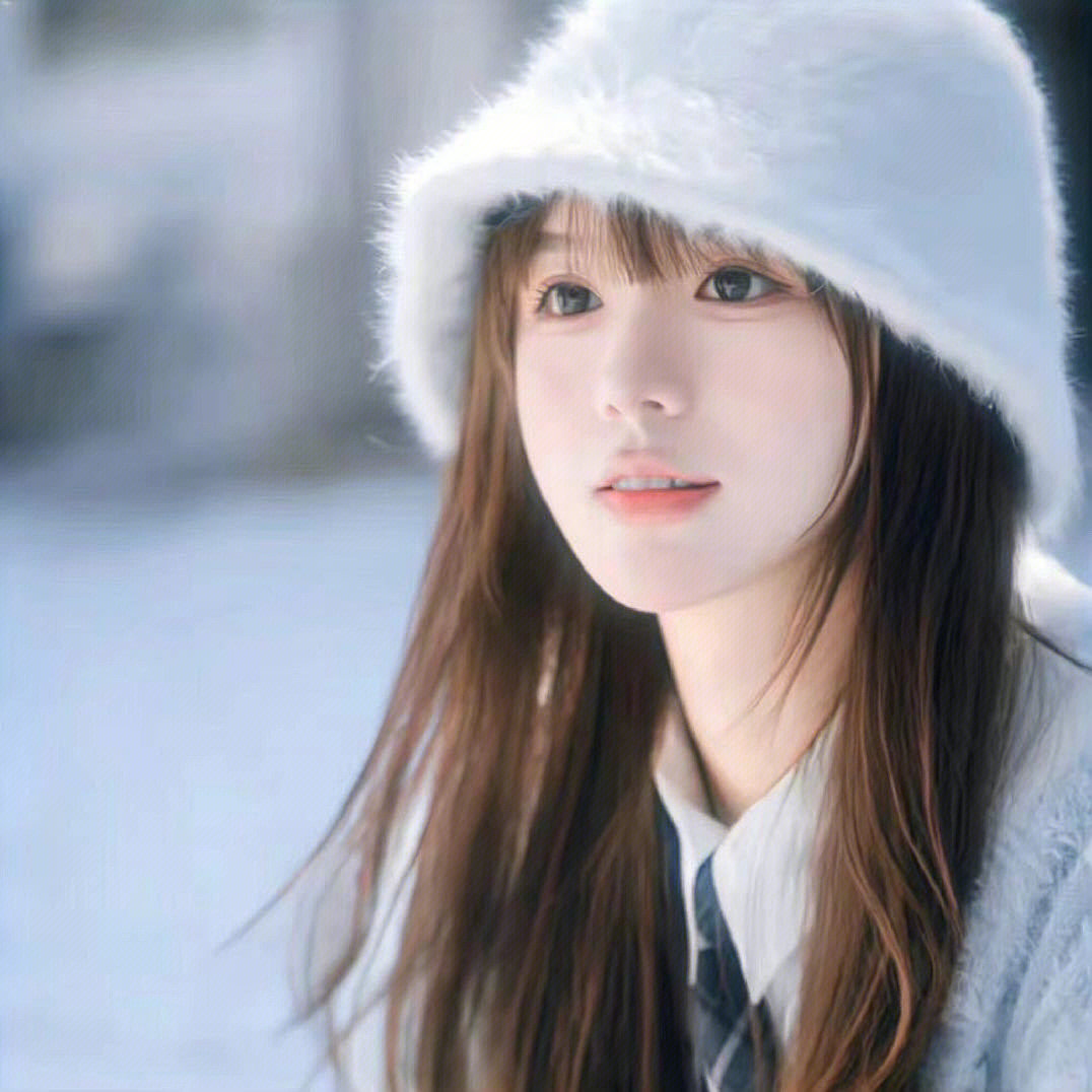 冬天温柔女生头像