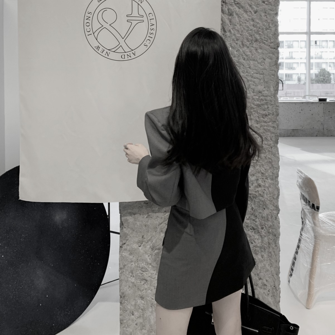 气质背影不露脸女生头像