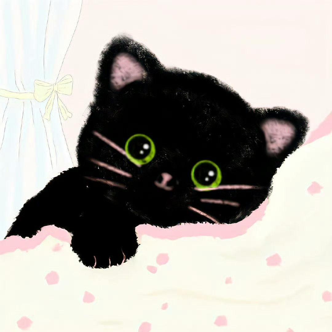 可爱猫咪卡通头像