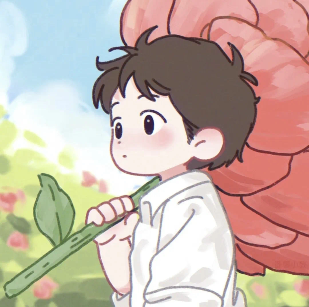 daduohuakixieaihe鲜花动漫情侣头像