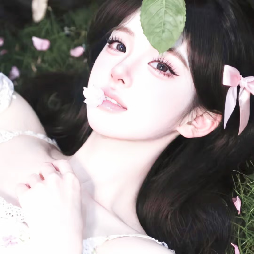 躺着清冷女生头像