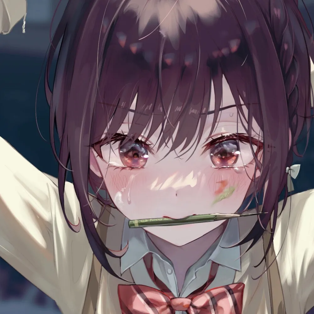 呆萌动漫头像女