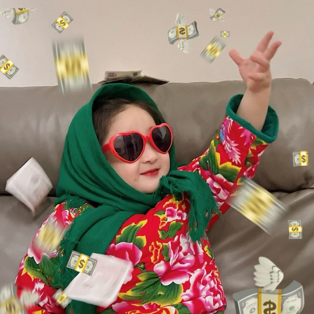 萌娃 萌娃头像 新年 新年头像 新年女头 新年女生头像