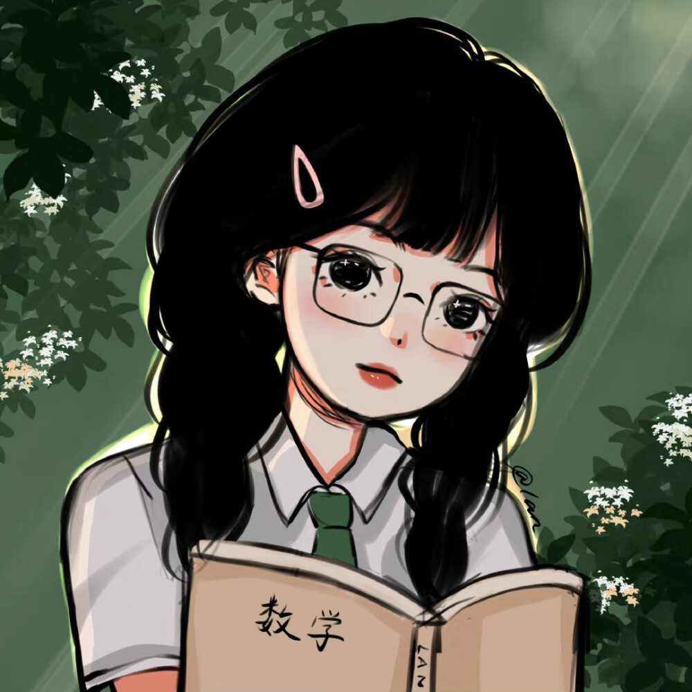 动漫头像  动漫女 动漫女头  动漫头像女 可爱动漫女 可爱动漫头像女 学霸 学霸头像