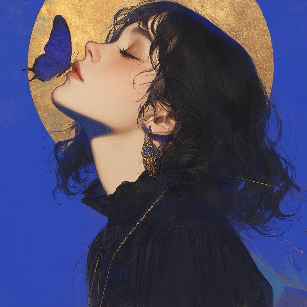文艺范动漫头像女